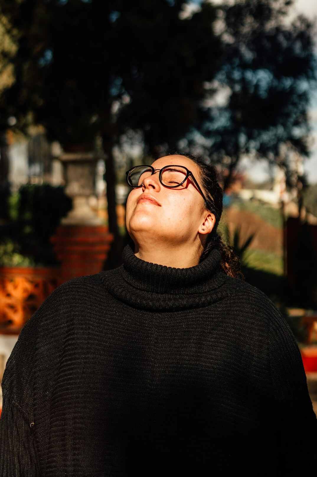 Portrait of a Latina woman writer