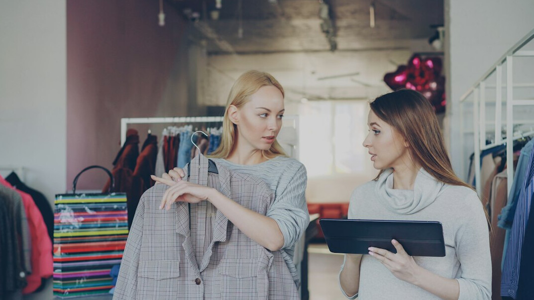 fashion store detective investigating