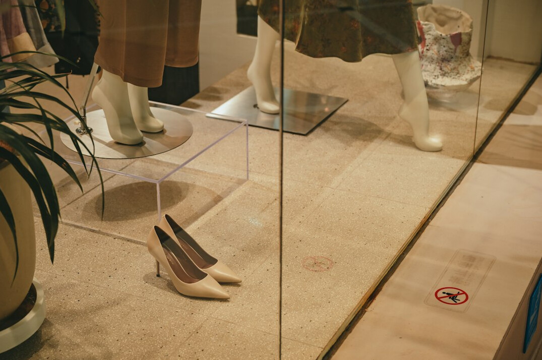 woman shopping in boutique